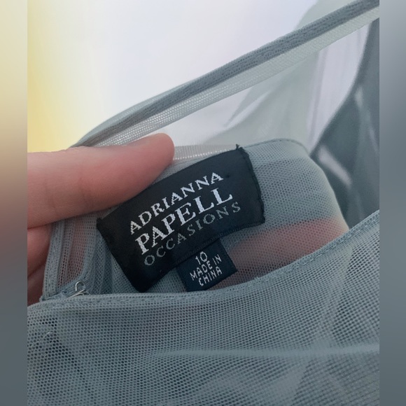 Adrianna Papell formal dress with ruffles - Picture 4 of 7